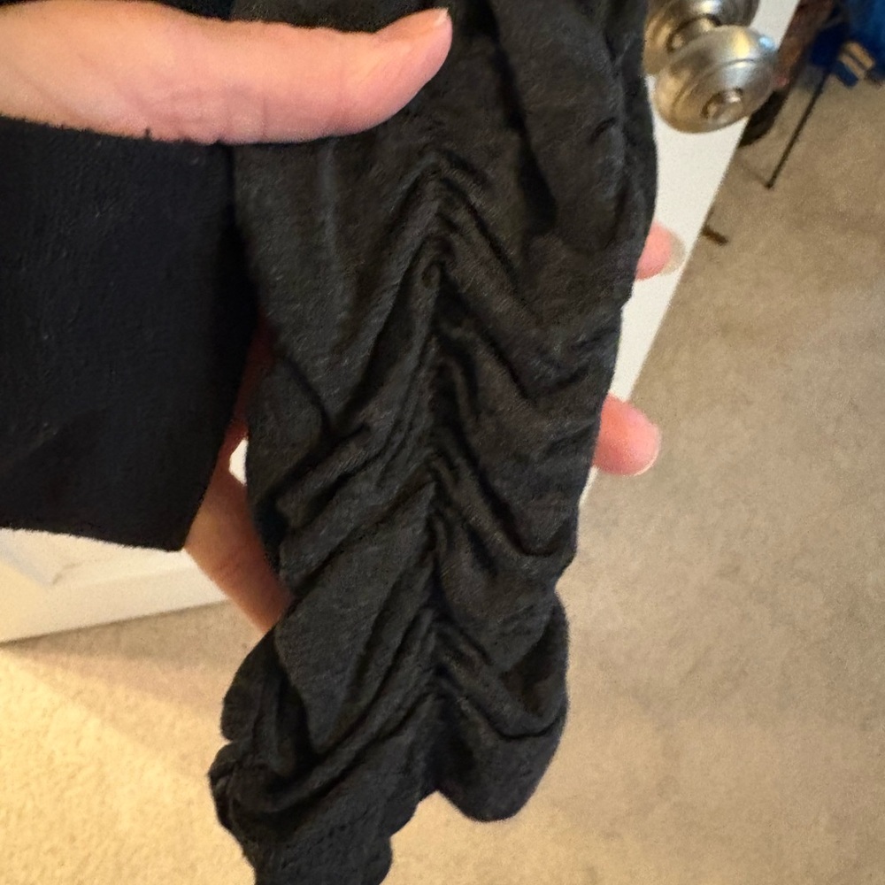 Alfani dark gray turtleneck with ruched sleeves - Picture 6 of 13